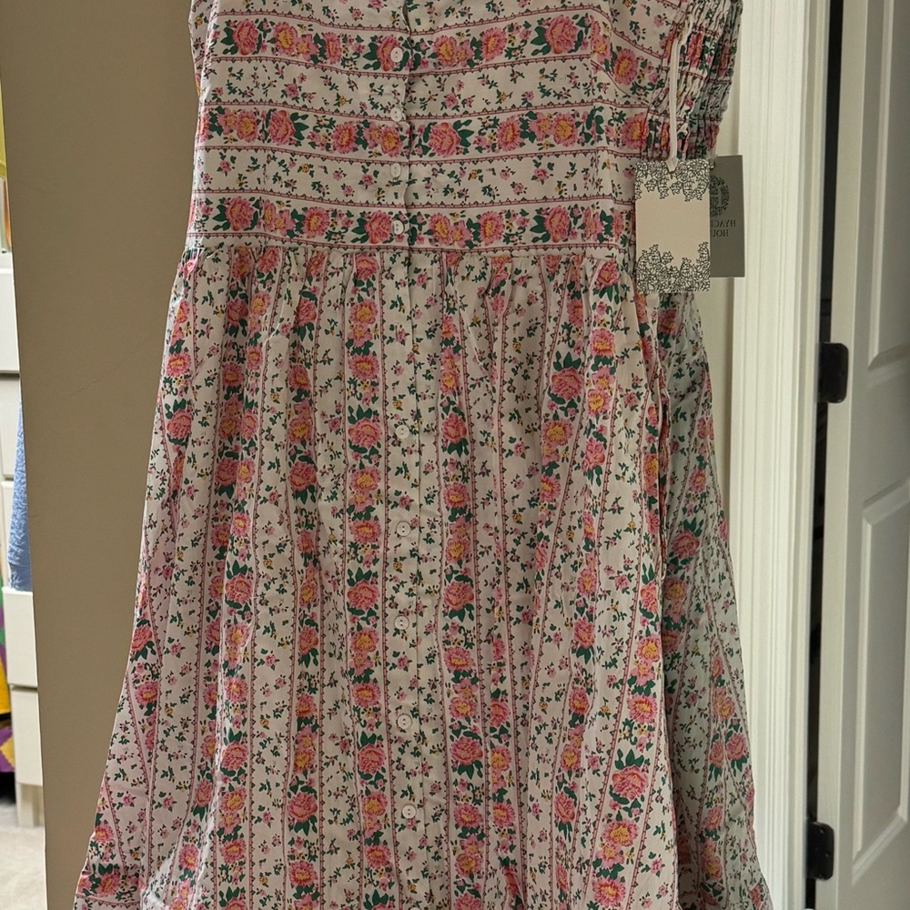 NWT Hyacinth House Floral Strapless Dress